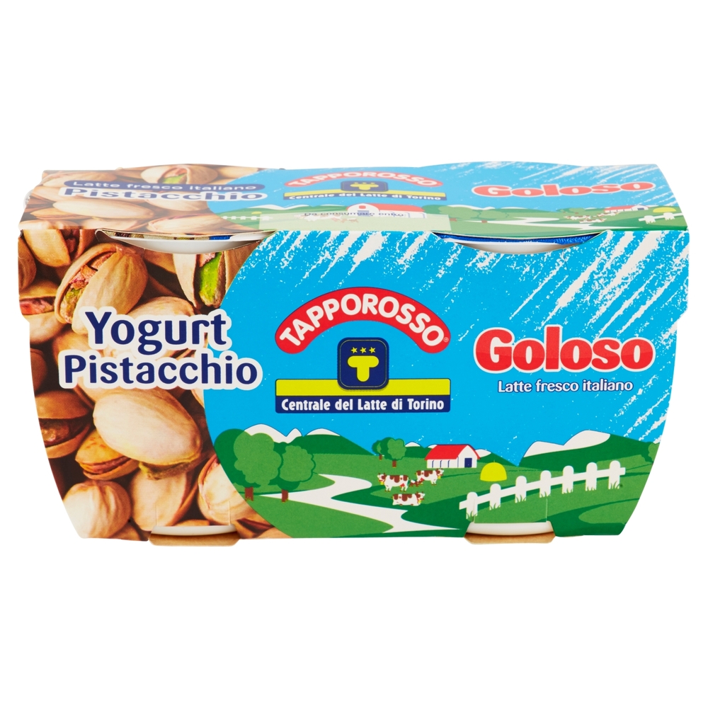 Yogurt Goloso Intero Pistacchio, 2x125 g